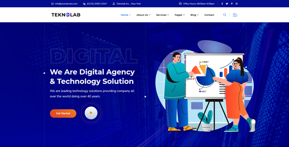 Teknolab - Technology & IT Solutions HTML Template 5 preview4 | Teknolab - Technology & IT Solutions HTML Template