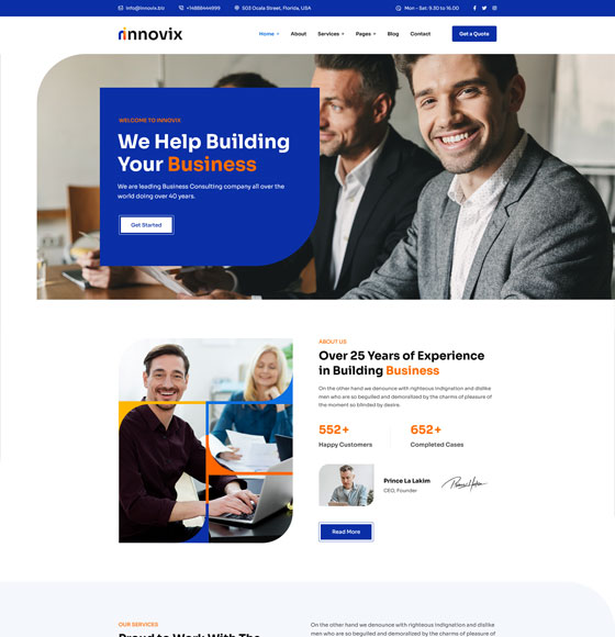 home31 | Innovix - Business Consulting WordPress Theme