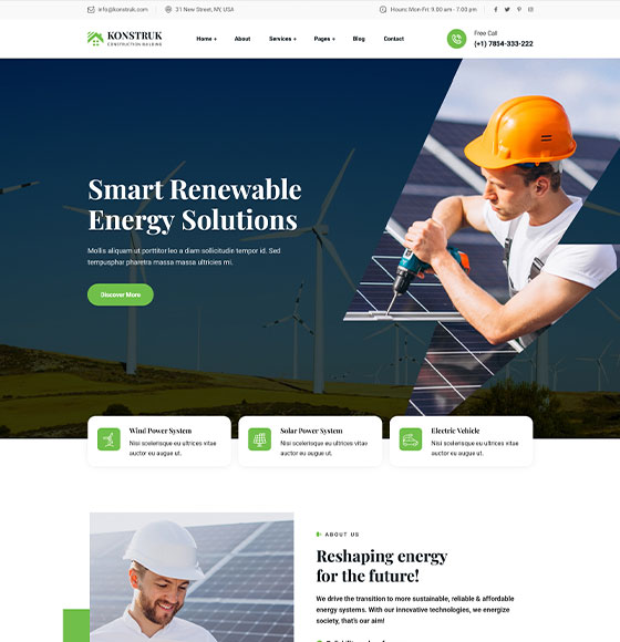 konstruk home14 | Konstruk - Construction WordPress Theme