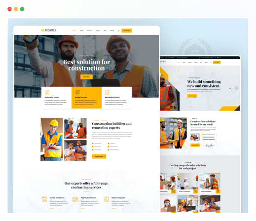 konstruk thumbninil | Konstruk - Construction WordPress Theme