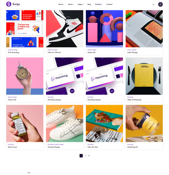 home141 | Swipy - Creative Agency WordPress Theme