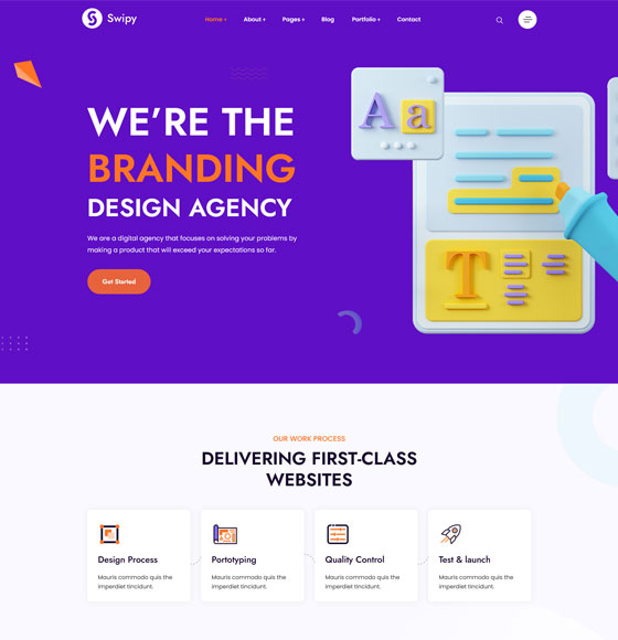 home31 | Swipy - Creative Agency WordPress Theme