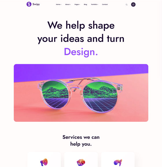 home73 | Swipy - Creative Agency WordPress Theme