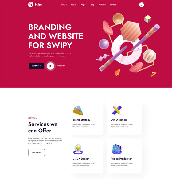 home81 | Swipy - Creative Agency WordPress Theme