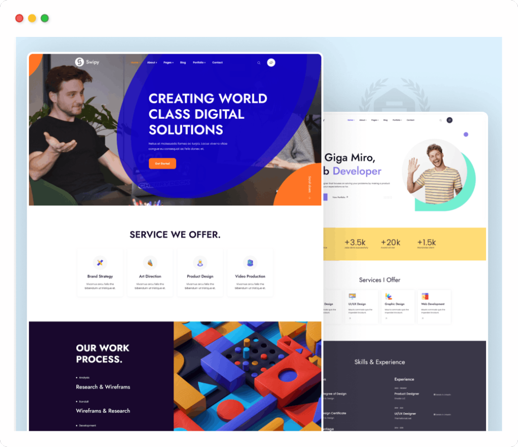 swipy product thumb | Swipy - Creative Agency WordPress Theme