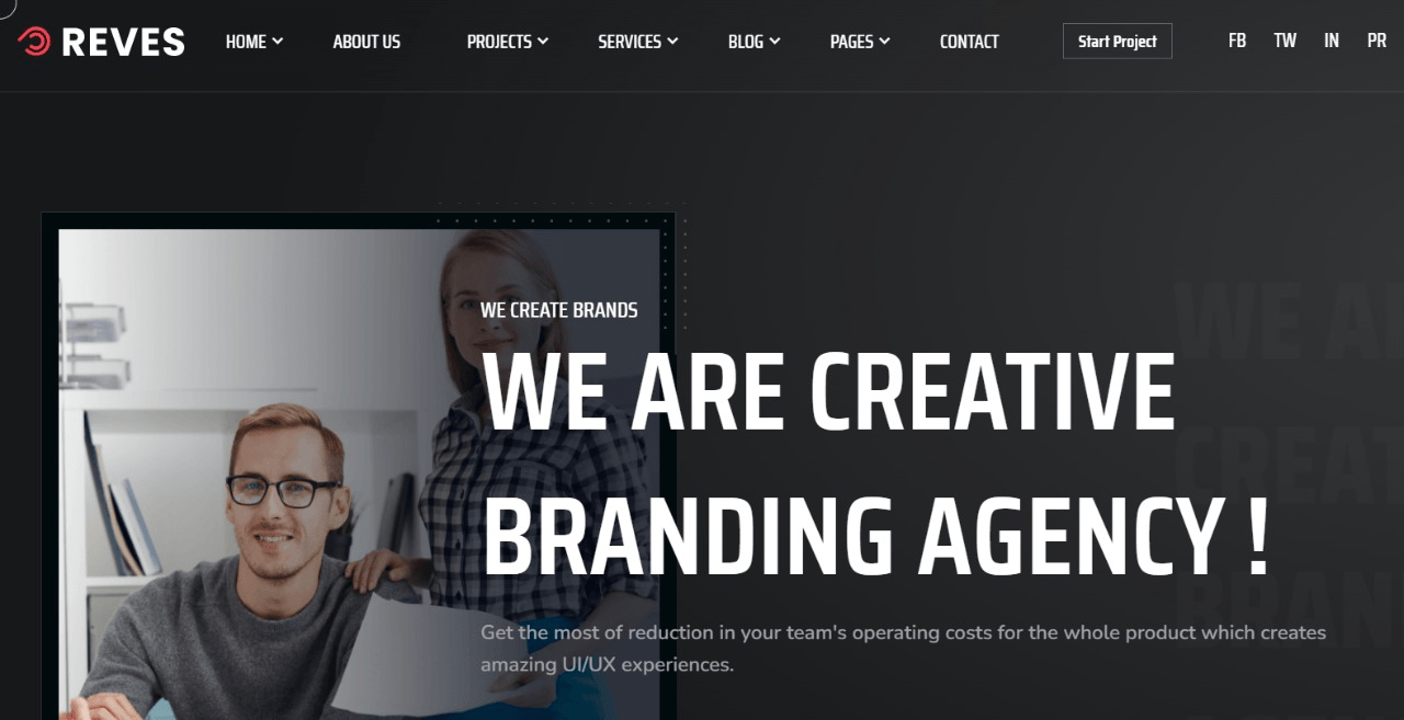 Reves - Software and Digital Agency WordPress Theme