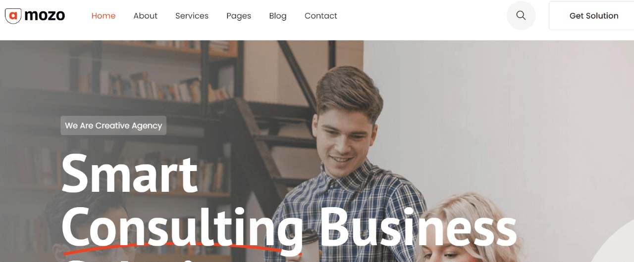 Amozo - Digital Agency WordPress Theme