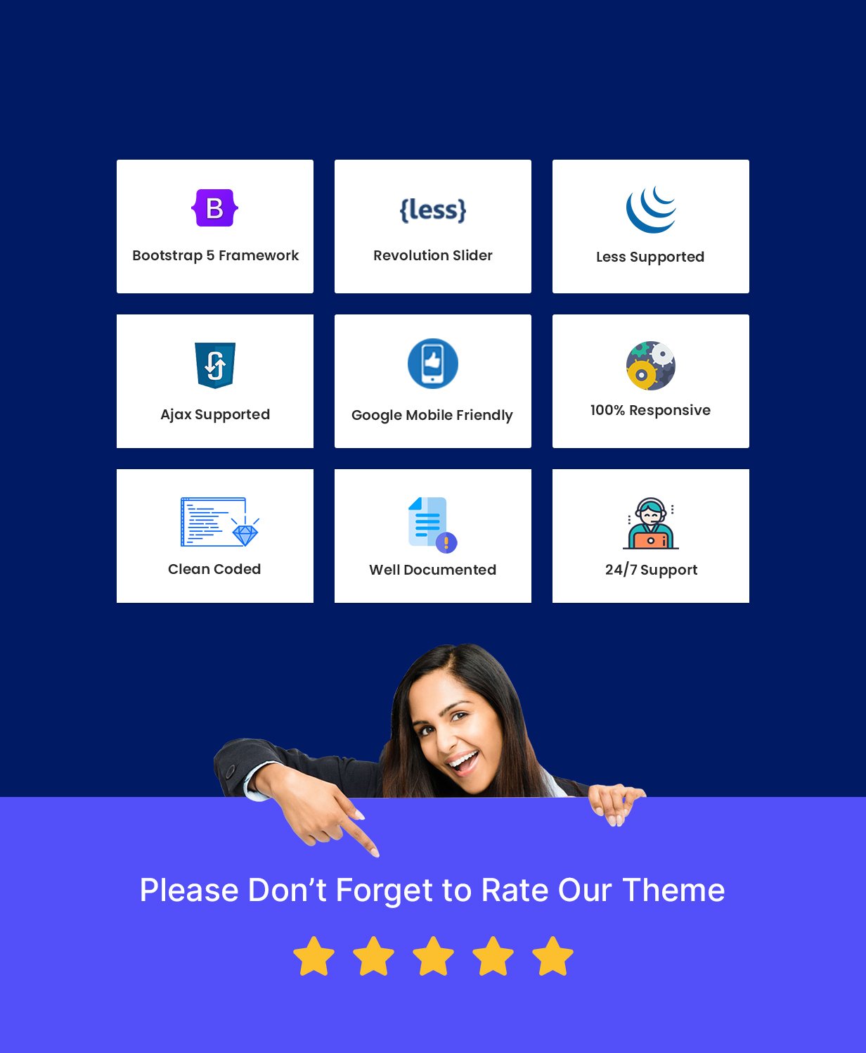 Sasco - SaaS Startup Multipurpose HTML Template 6 feature and plugins