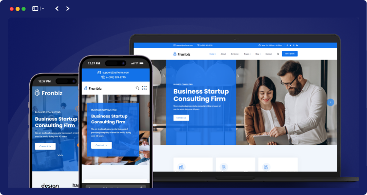 Fronbiz - Business Consulting WordPress Theme 12 fronbiz responsive 1 1 1 | Fronbiz - Business Consulting WordPress Theme