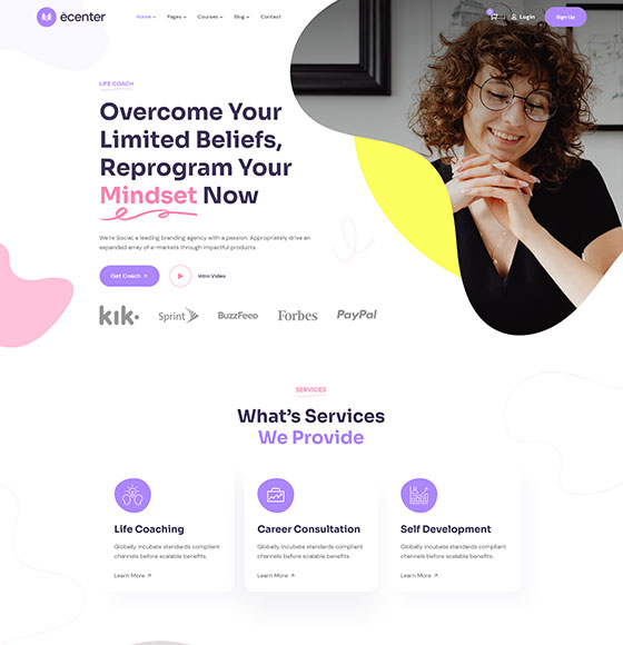 home121 | Ecenter - Education WordPress Theme