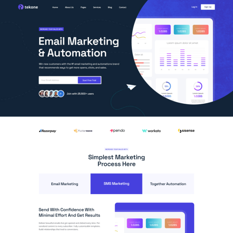 41 | Tekone - IT Solutions & Technology WordPress Theme
