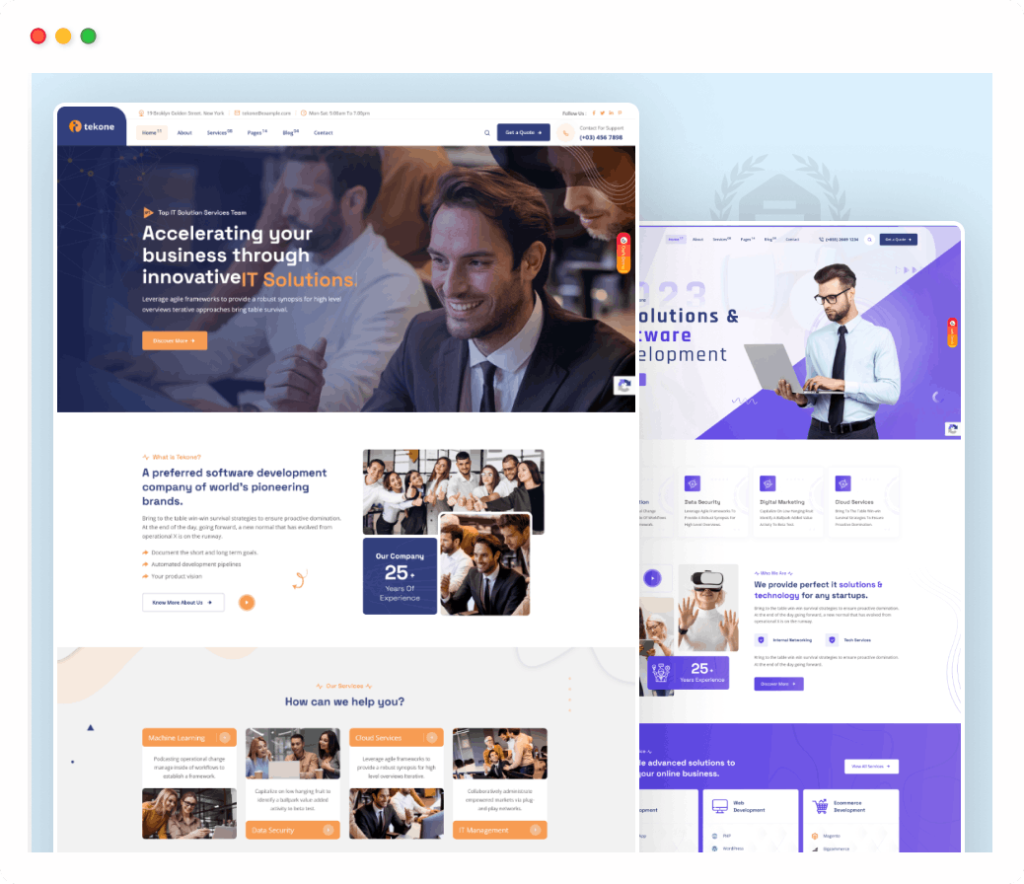 tekone product thumb | Tekone - IT Solutions & Technology WordPress Theme