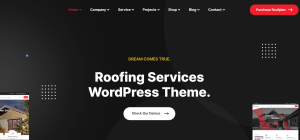 Screenshot 90 | Top 10 Roofing Services WordPress Themes
