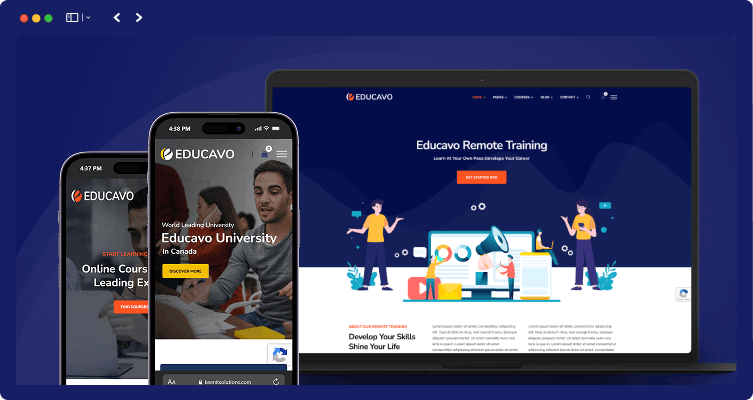 Educavo - Education WordPress Theme 21 responsive layout educavo | Educavo - Education WordPress Theme