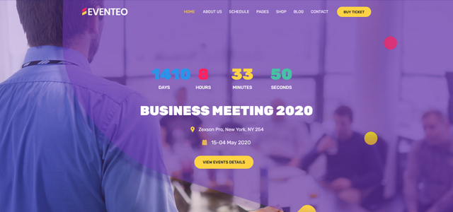 WordPress Themes for Conference