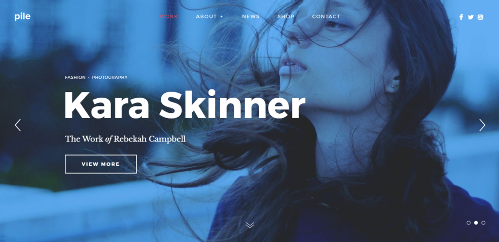 Pile-WordPress-photography-theme