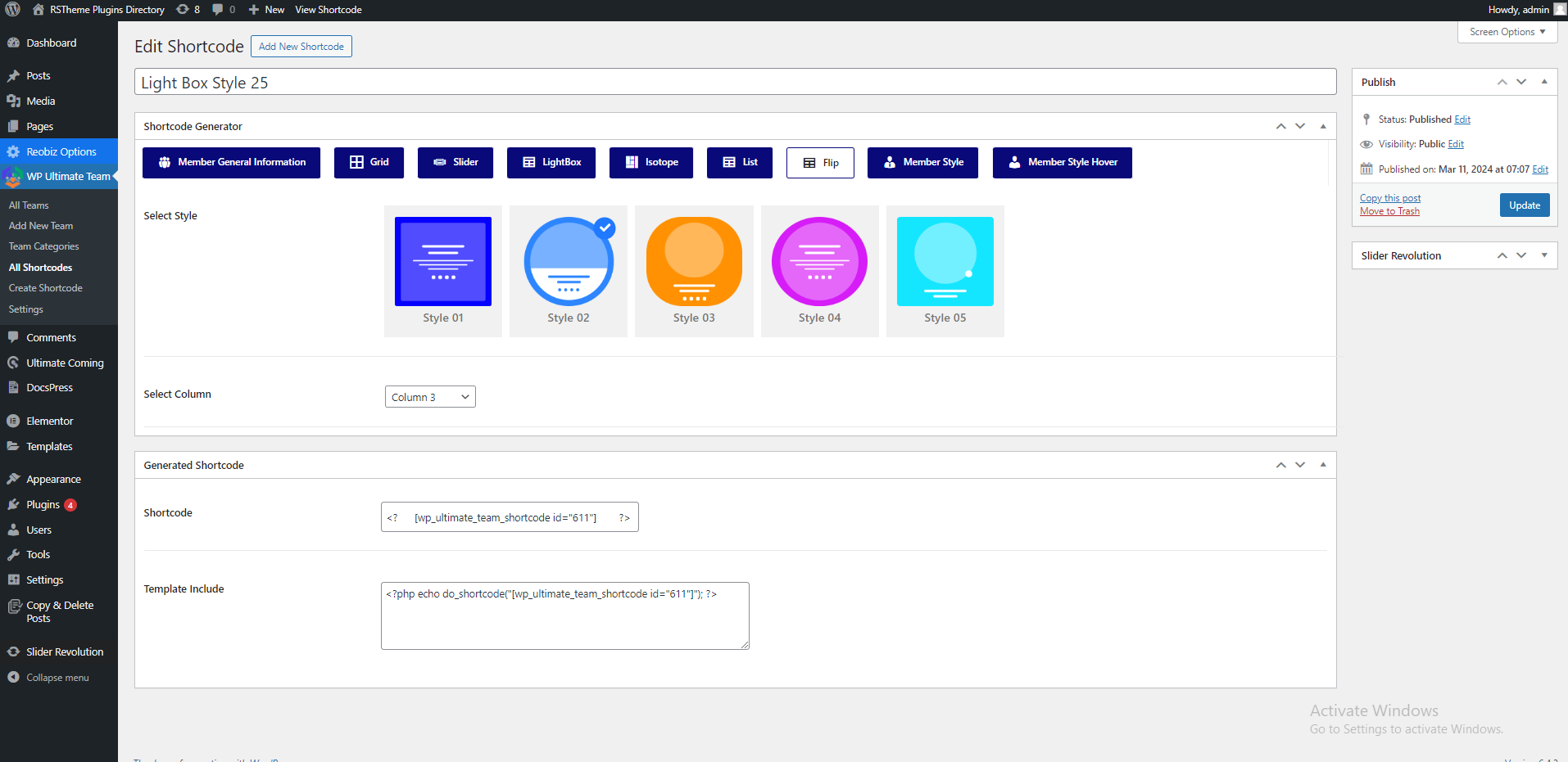 Create Shortcode 7 new6 1 | Create Shortcode