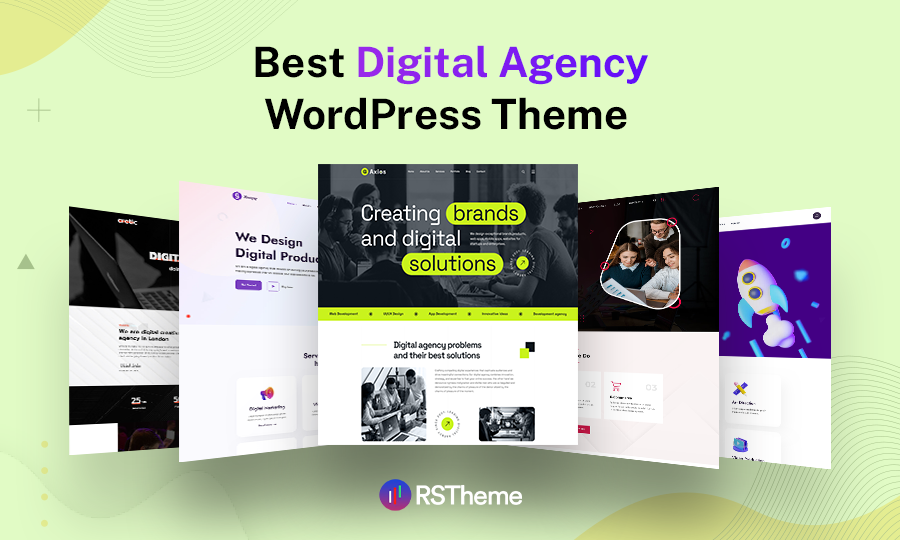20+ Best Digital Agency WordPress Themes