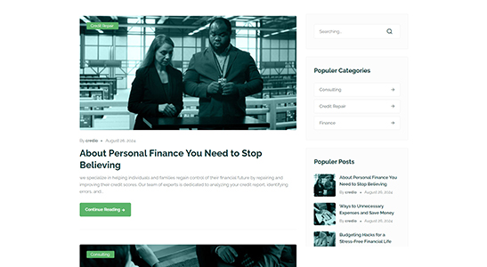 credio inner 11 | Credio - Finance Business and Credit Repair WordPress Theme