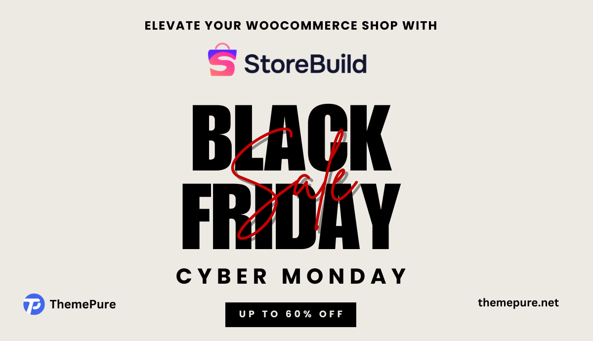 Black and White Simple Black Friday Sale Instagram Post (1)
