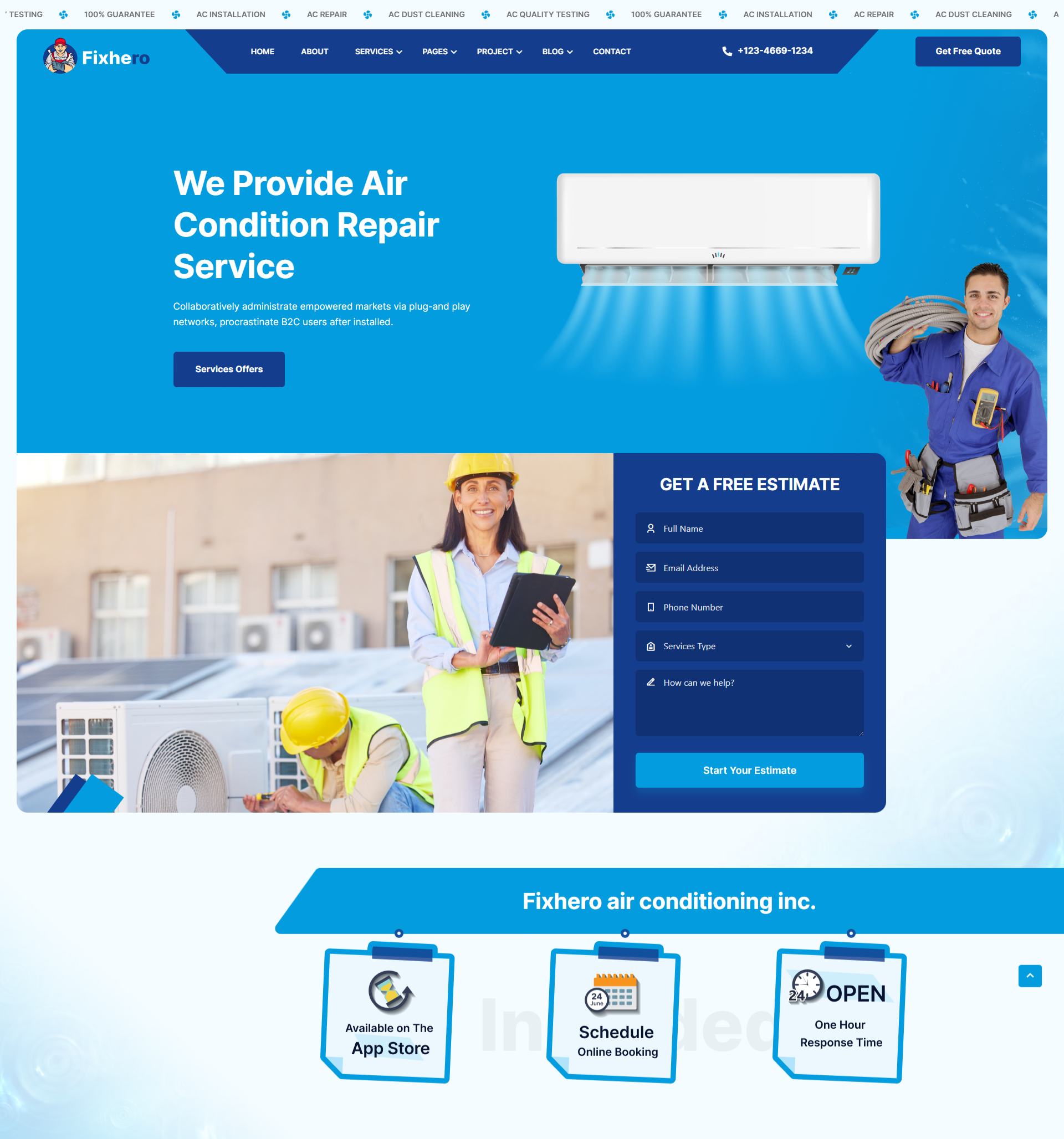 Handyman Website Builder