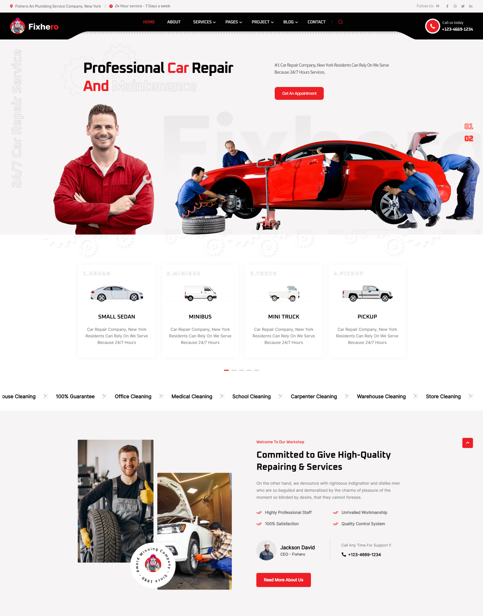 Handyman Website Builder