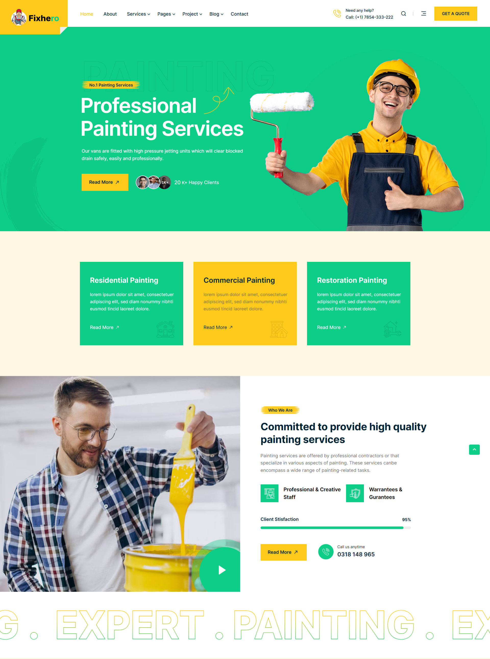 Handyman Website Builder