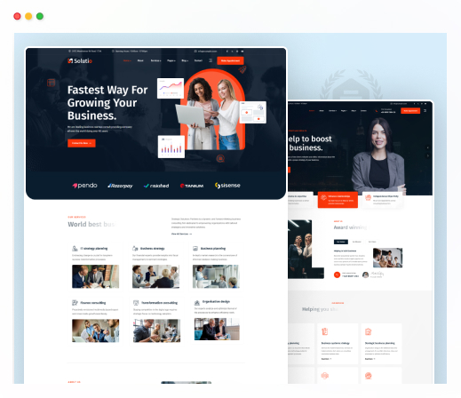 solutio thumbinil | Solutio - Consulting Business WordPress Theme