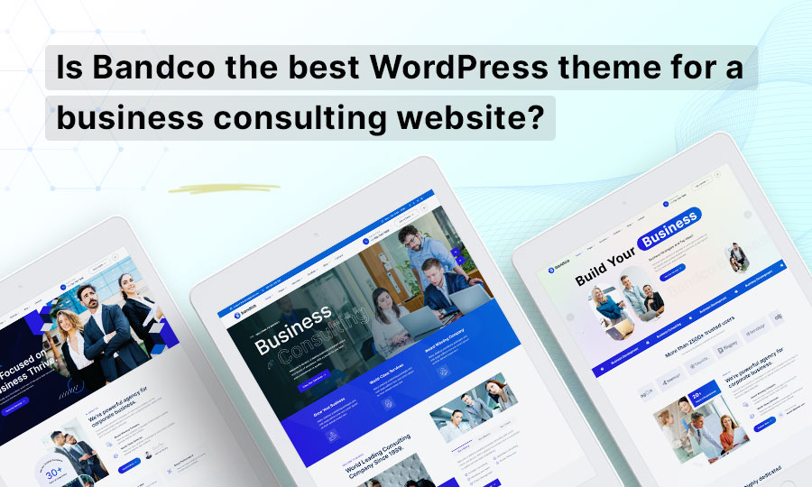 Best WordPress theme for a business consulting website