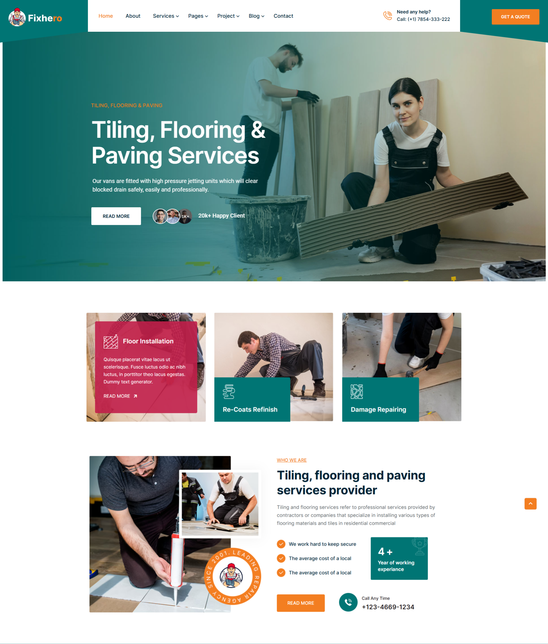 Handyman Website Builder