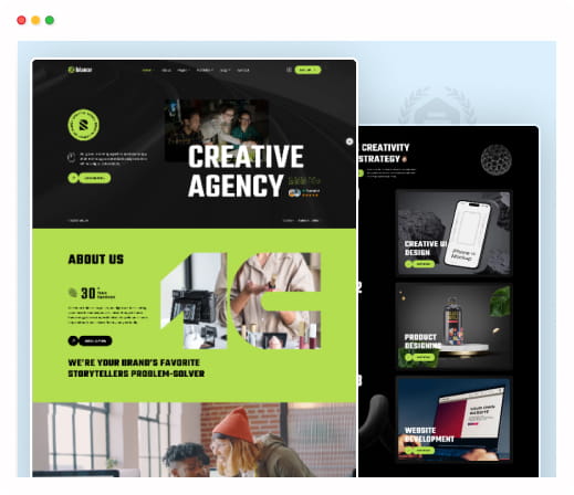 blunor product thumb | Blunor – Creative Agency & Portfolio WordPress Theme