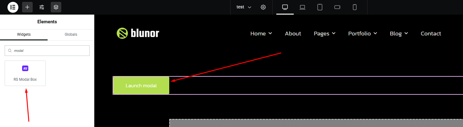Popup Modal 2 modal addon doc blunor | Popup Modal