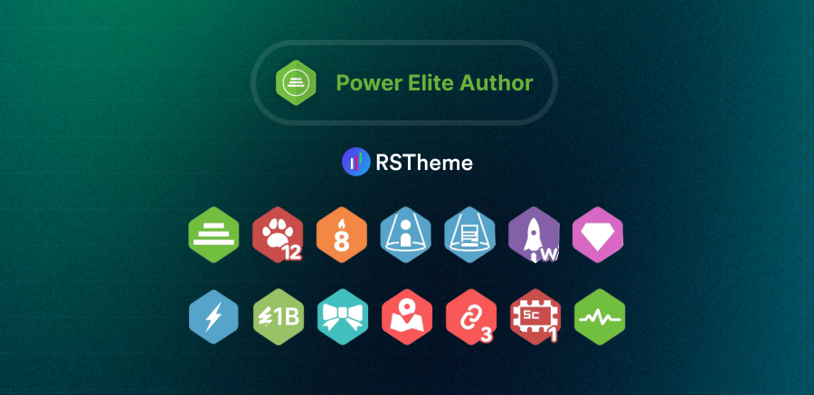 Power Elite Author Milestone: RSTheme’s 8-Years of Journey on Envato Market 2 power elite author