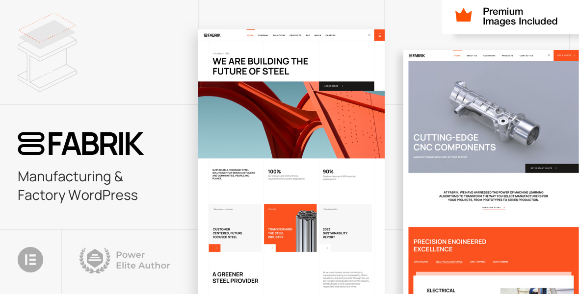 2025’s Top 13 Factory and Industry WordPress Themes for Industrial Website 6 wordpress theme