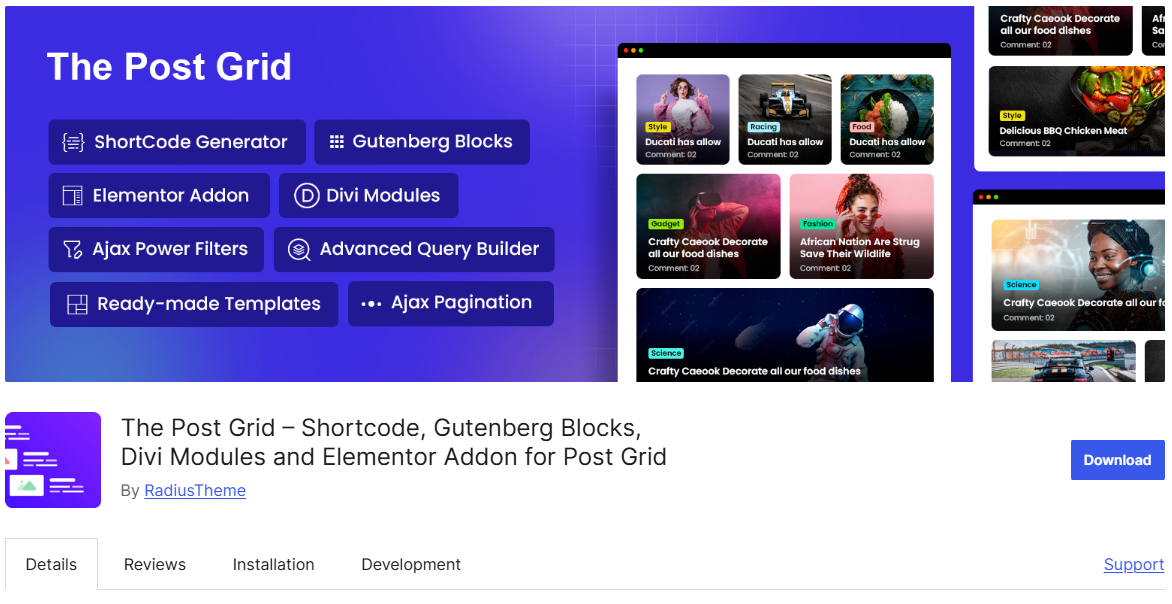 11 Free Lightweight Post Grid Plugin for WordPress Website 8 Screenshot 2025 08 27T170748.806 | 11 Free Lightweight Post Grid Plugin for WordPress Website