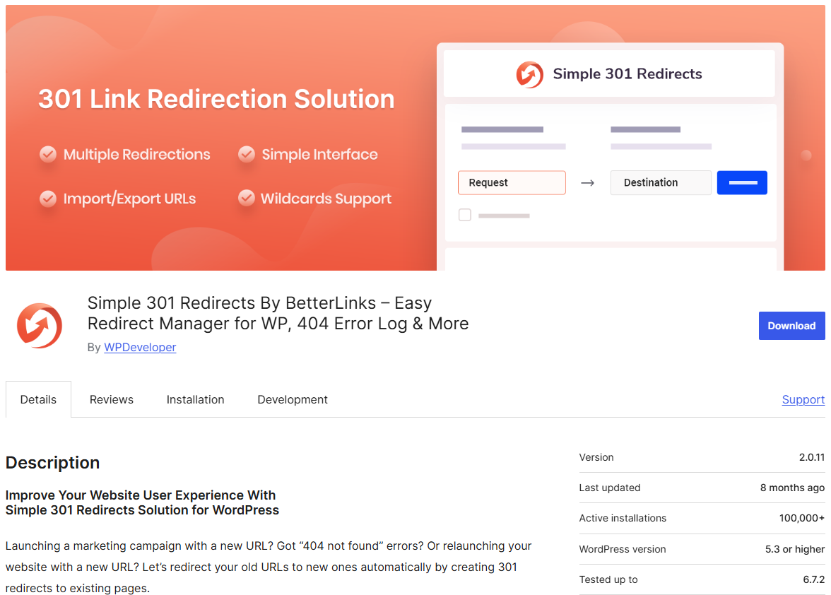 Best 10 Free Redirect Manager WordPress Plugins You Should Try in 2025 5 redirect manager wordpress plugin