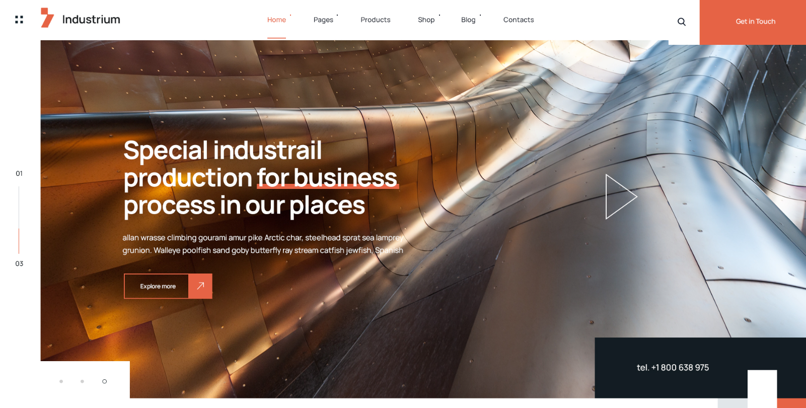 2025’s Top 13 Factory and Industry WordPress Themes for Industrial Website 7 wordpress theme