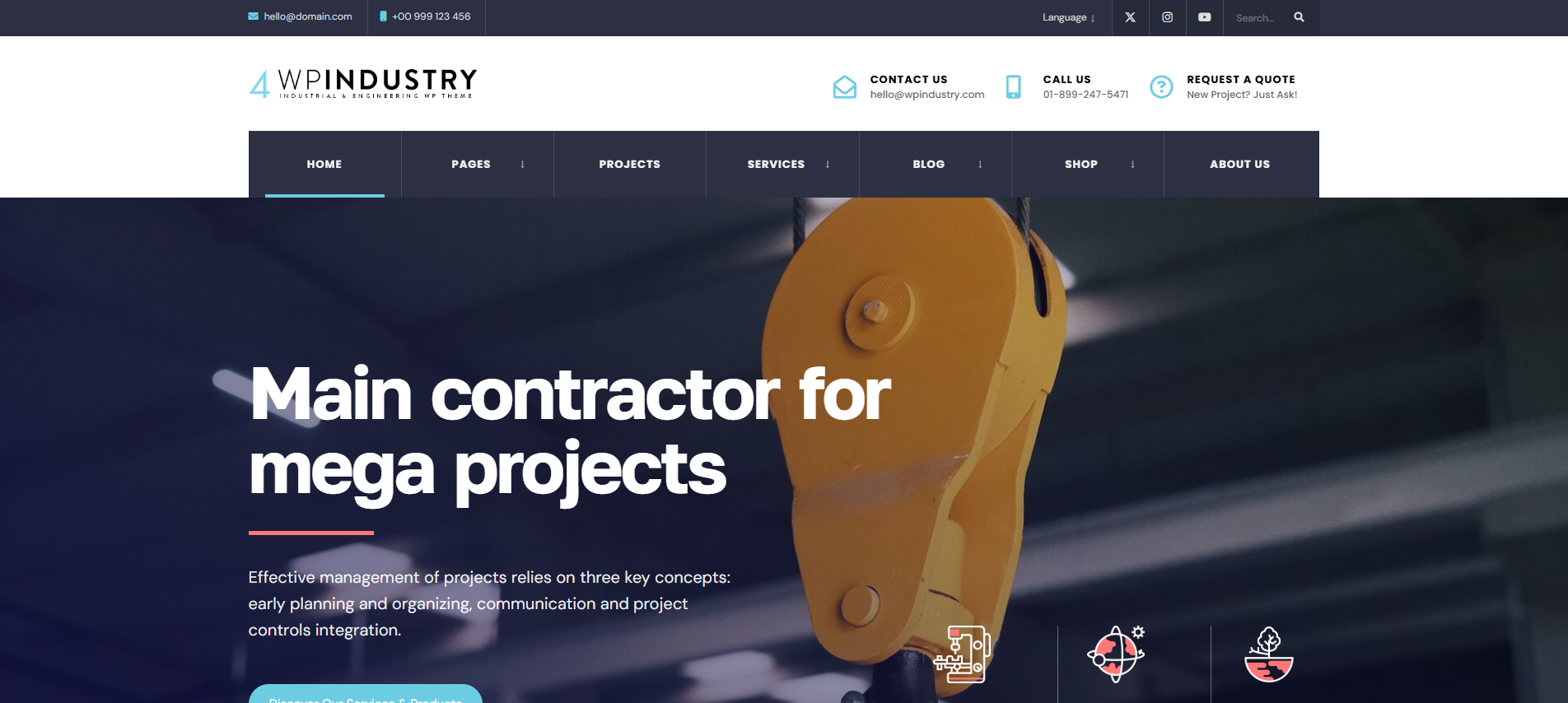 2025’s Top 13 Factory and Industry WordPress Themes for Industrial Website 13 wordpress theme