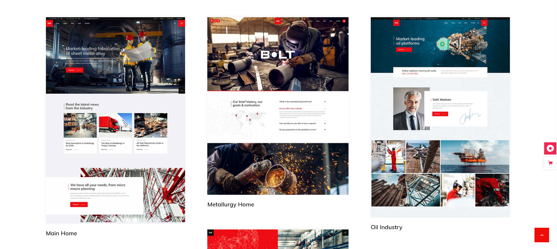 2025’s Top 13 Factory and Industry WordPress Themes for Industrial Website 14 wordpress theme