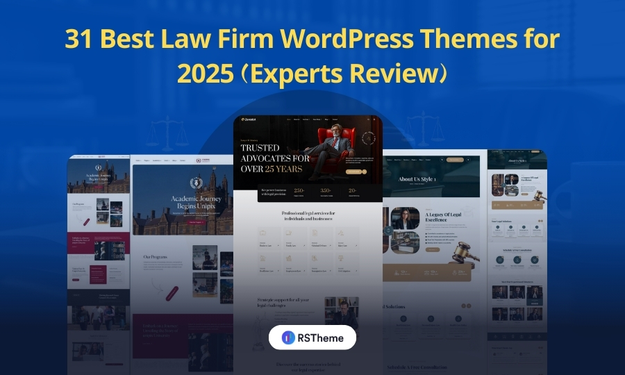 31 Best Law Firm WordPress Themes for 2025 (Experts Review)