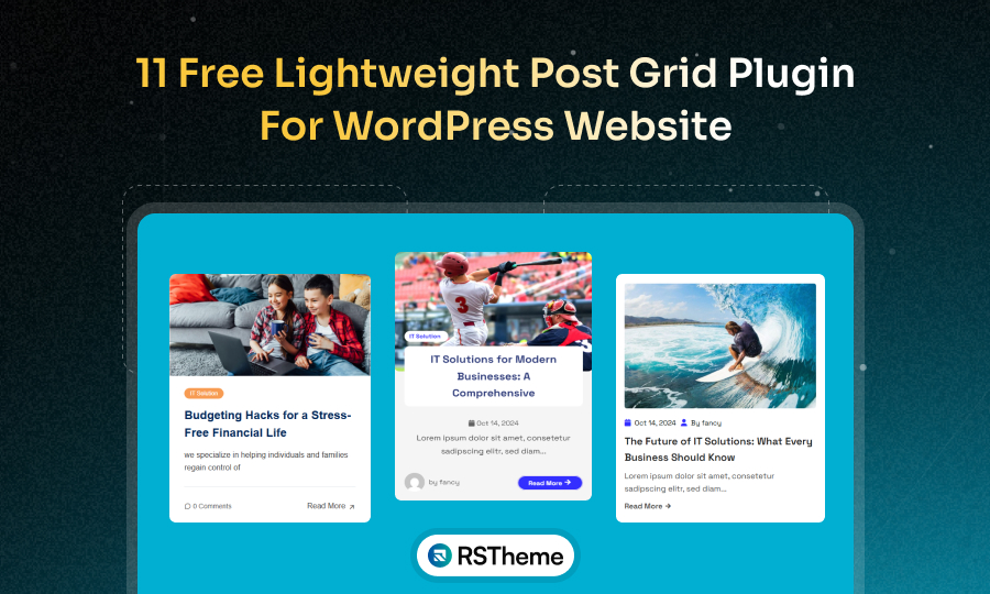 11 Free Lightweight Post Grid Plugin for WordPress Website 2 11 Free Lightweight Post Grid Plugin for WordPress Website