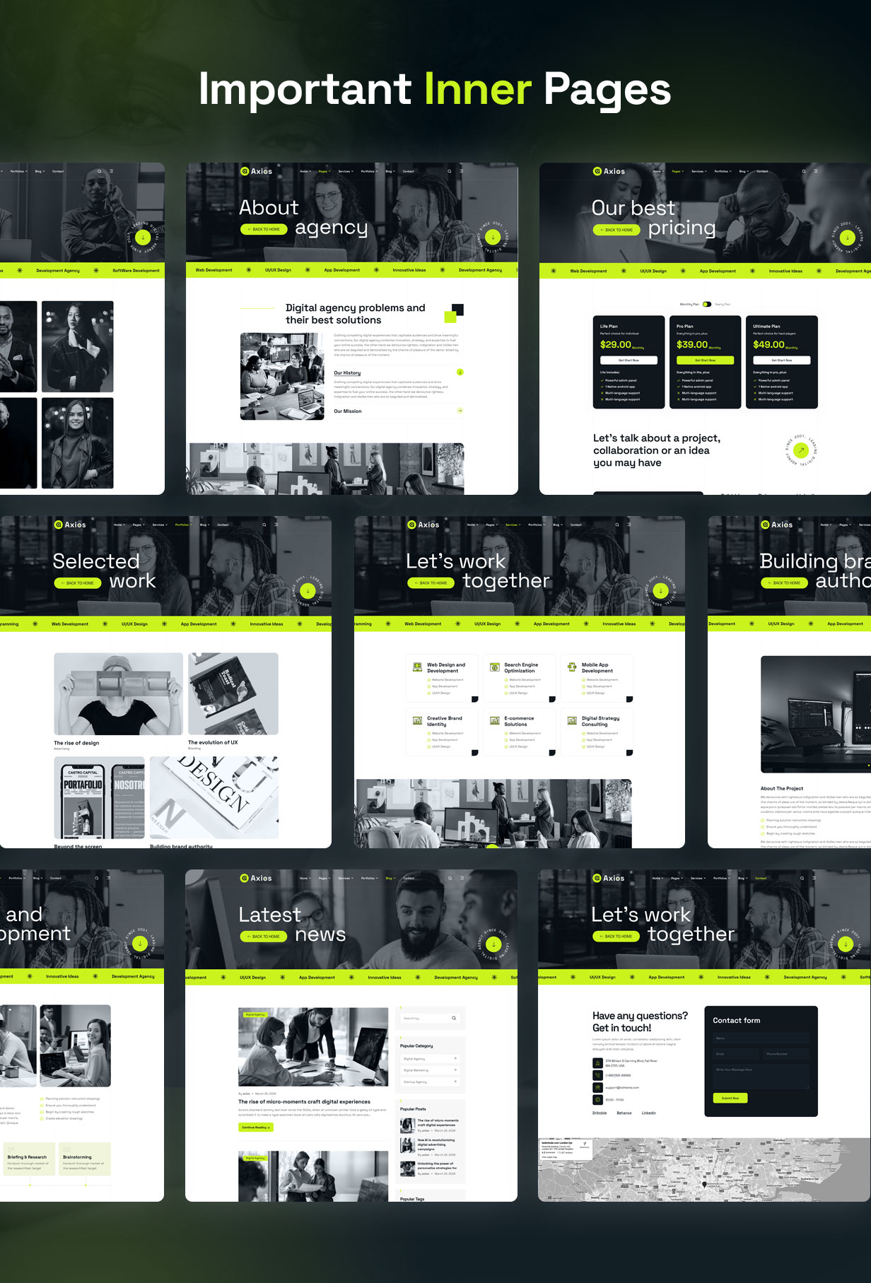 parts 03 | Axios - Digital Agency HTML Template