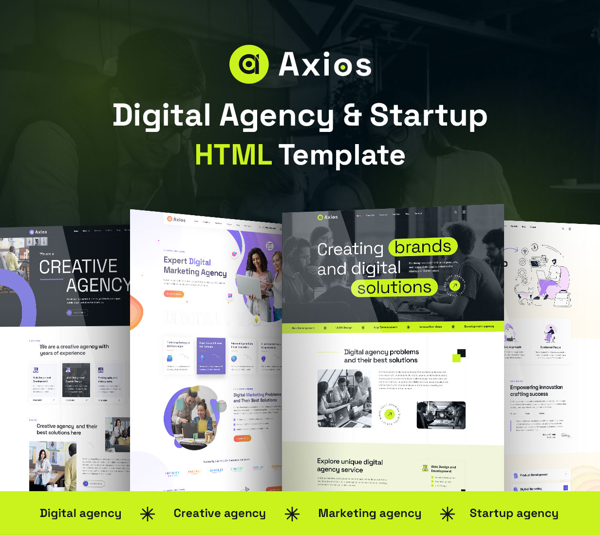 digital agency html template