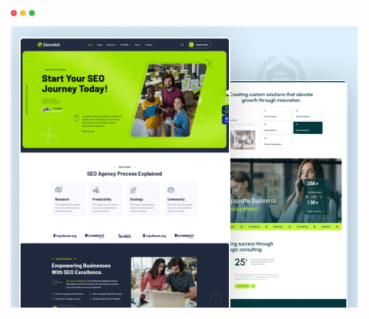 Zerodot - Best 1 Multipurpose Elementor WordPress Theme