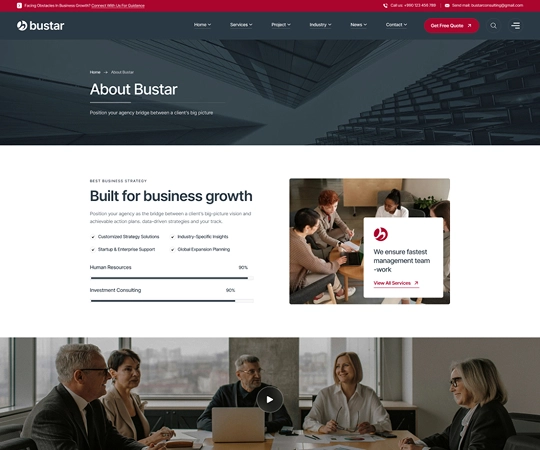 abut | Bustar - Business Consulting WordPress Theme