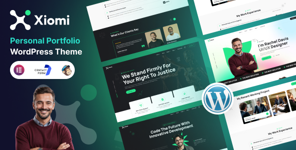 Top 12 Personal Portfolio WordPress Themes for Creative Professionals 13 xiomi personal portfolio wordpress theme | Top 12 Personal Portfolio WordPress Themes for Creative Professionals