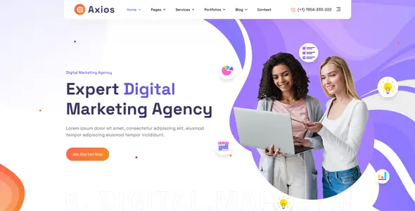 11 Best Marketing Consulting WordPress Themes to Grow Your Agency Fast 6 03 screen 7 | 11 Best Marketing Consulting WordPress Themes to Grow Your Agency Fast
