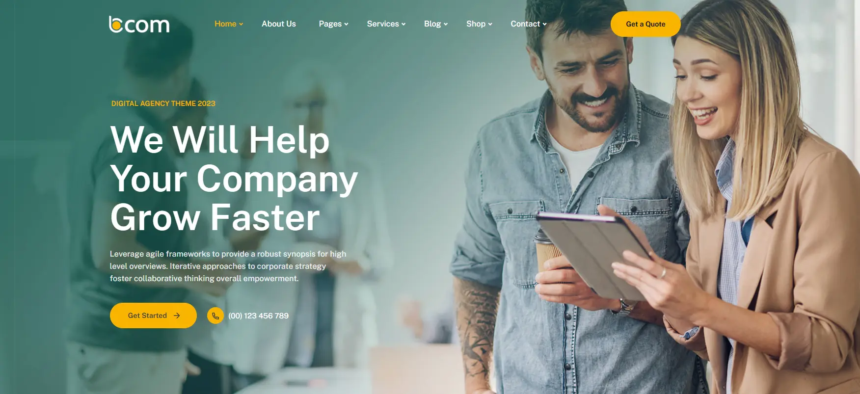 11 Best Marketing Consulting WordPress Themes to Grow Your Agency Fast 7 Screenshot 2025 10 07T173122.502 | 11 Best Marketing Consulting WordPress Themes to Grow Your Agency Fast