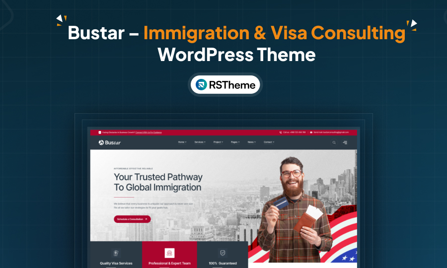 visa consulting WordPress theme