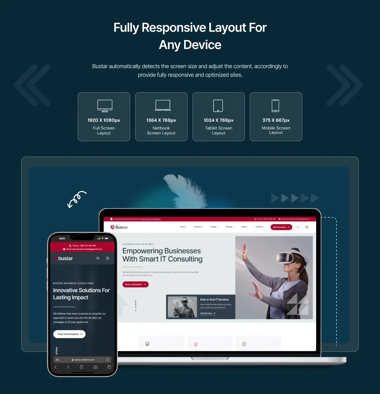 responsive Copy | Bustar – Immigration & Visa Consulting WordPress Theme (2025)